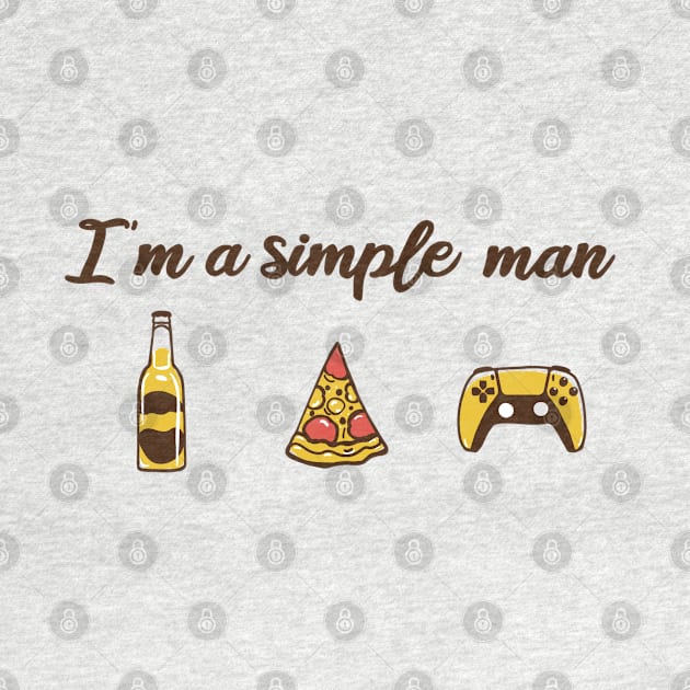 A simple man needs by astronauticarte